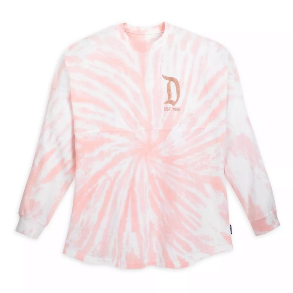 NEW DISNEYLAND pink tie dye spirit jersey